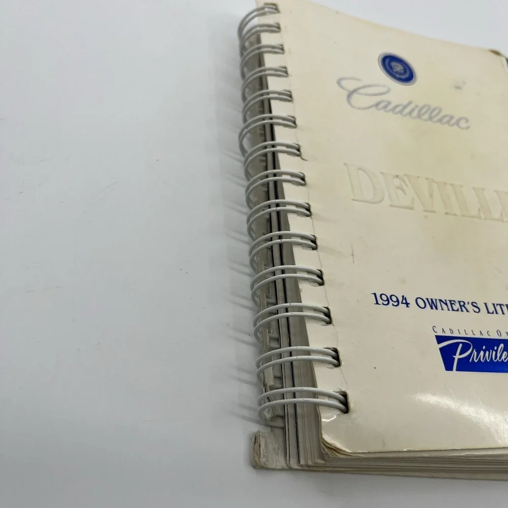 1994 Cadillac DeVille Concours Owners Manual Handbook OEM A03B19076
